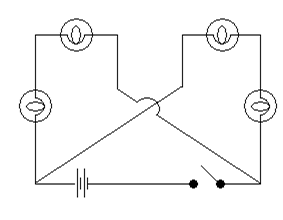 Exemple de circuit en série dans les exercices de raisonnement mécanique