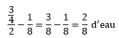 Exemple de question de raisonnement numérique avec des fractions dans le style de SHL